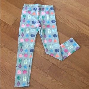 Cat & Jack, adorable girly leggings, size 5T